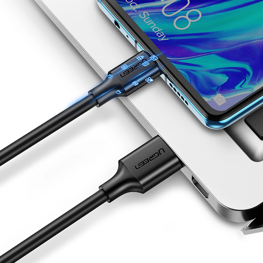 UGREEN US184 USB - USB-C 3.0 laidas 2m