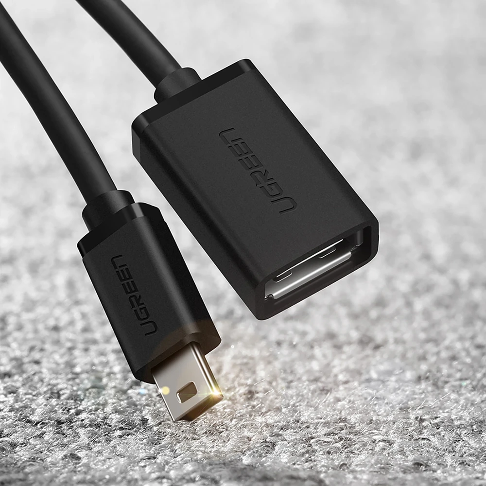 OTG mini USB adapter UGREEN US249 (juodas)