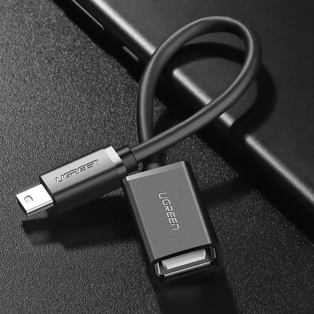 OTG mini USB adapter UGREEN US249 (juodas)