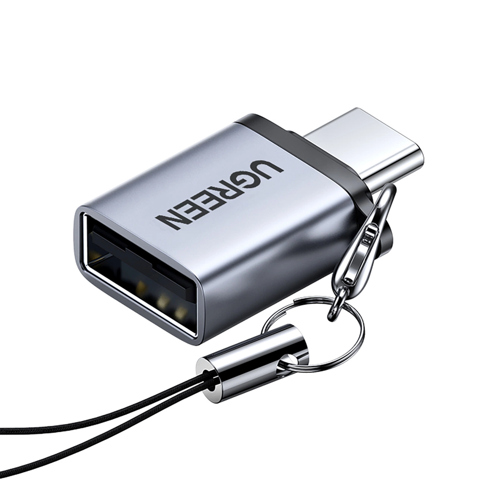 USB į USB-C 3.1 adapteris UGREEN US270 (pilkas)