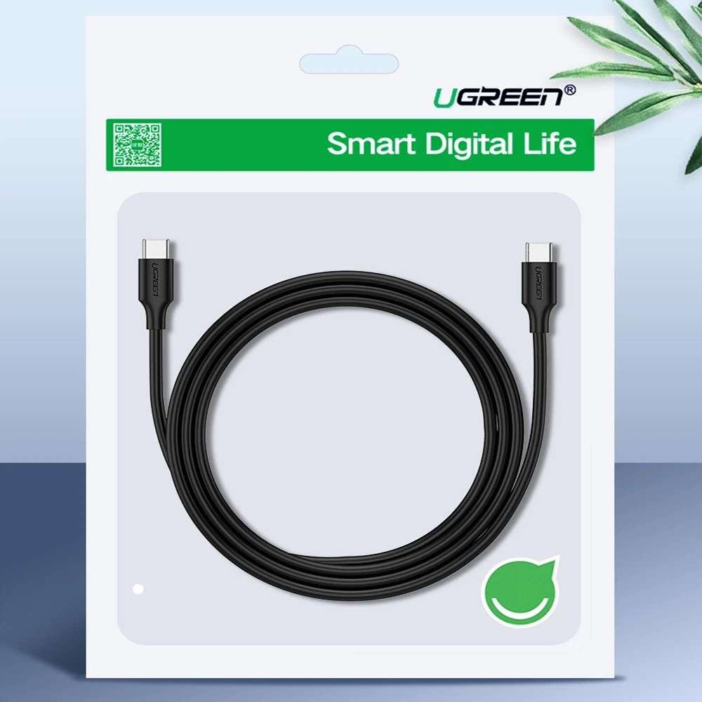 USB-C laidas – USB-C UGREEN US286 3m - Juodas