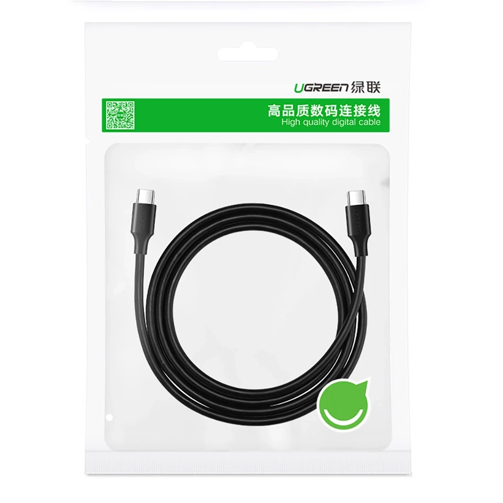 USB-C laidas – USB-C UGREEN US286 3m - Juodas