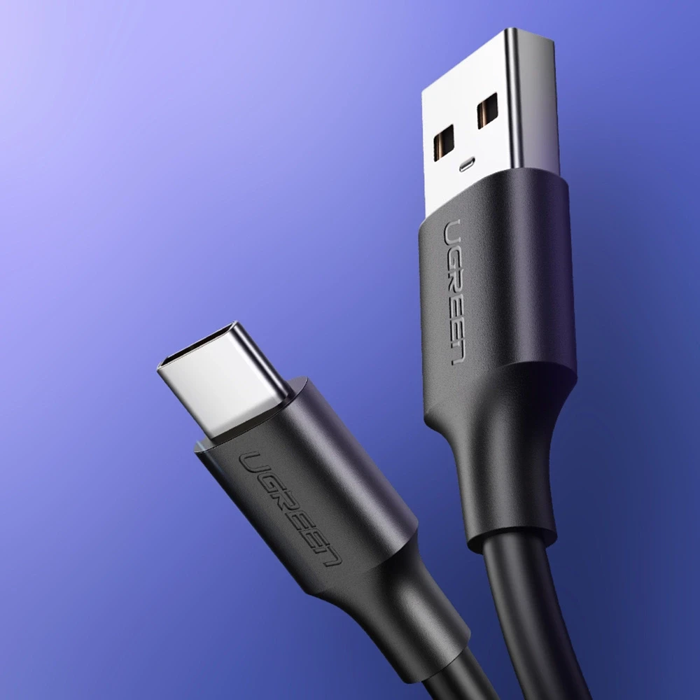 UGREEN nikelio USB-C laidas 0.25m