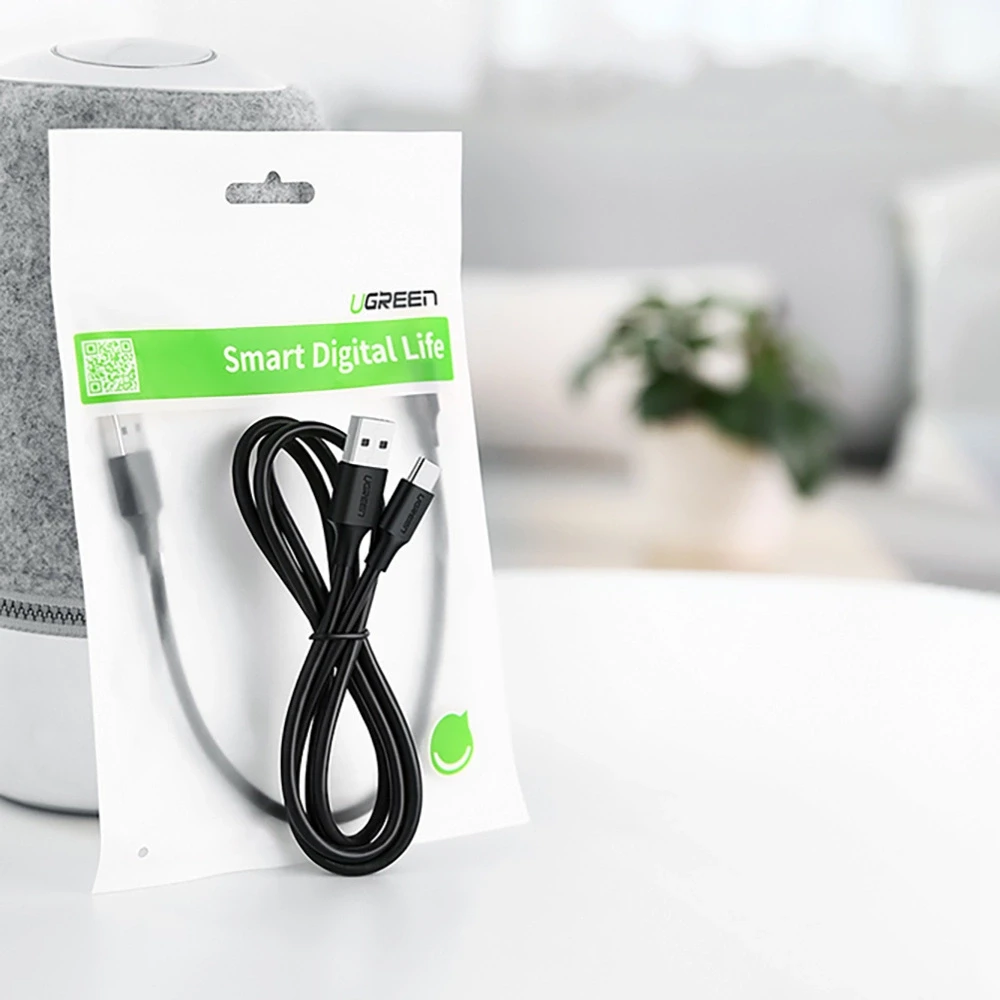 UGREEN nikelio USB-C laidas 0.25m