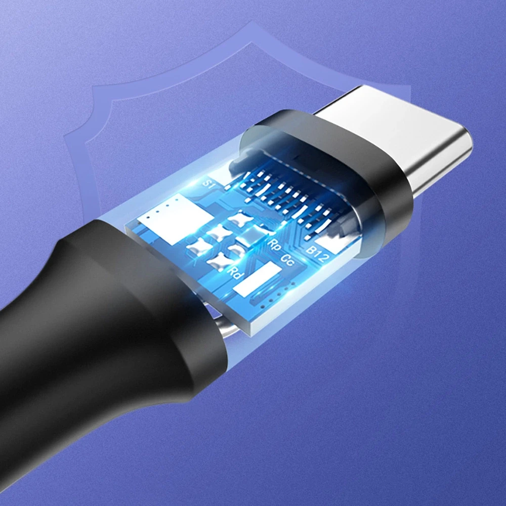 UGREEN nikelio USB-C laidas 0.25m
