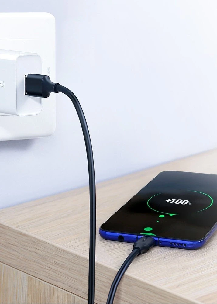 UGREEN nikelio USB-C kabelis 1.5m - Juodas