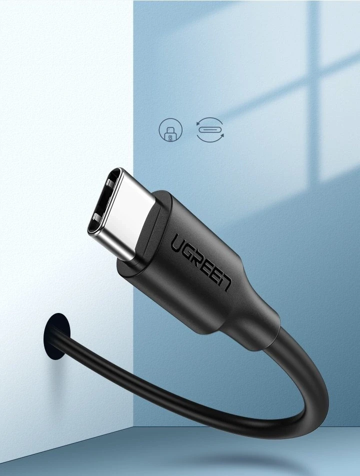 UGREEN US287 USB - USB-C laidas 3m
