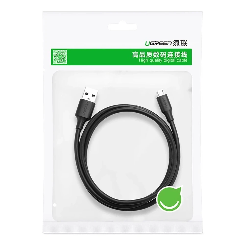 UGREEN mikro USB laidas QC 3.0 2.4A 0.5m