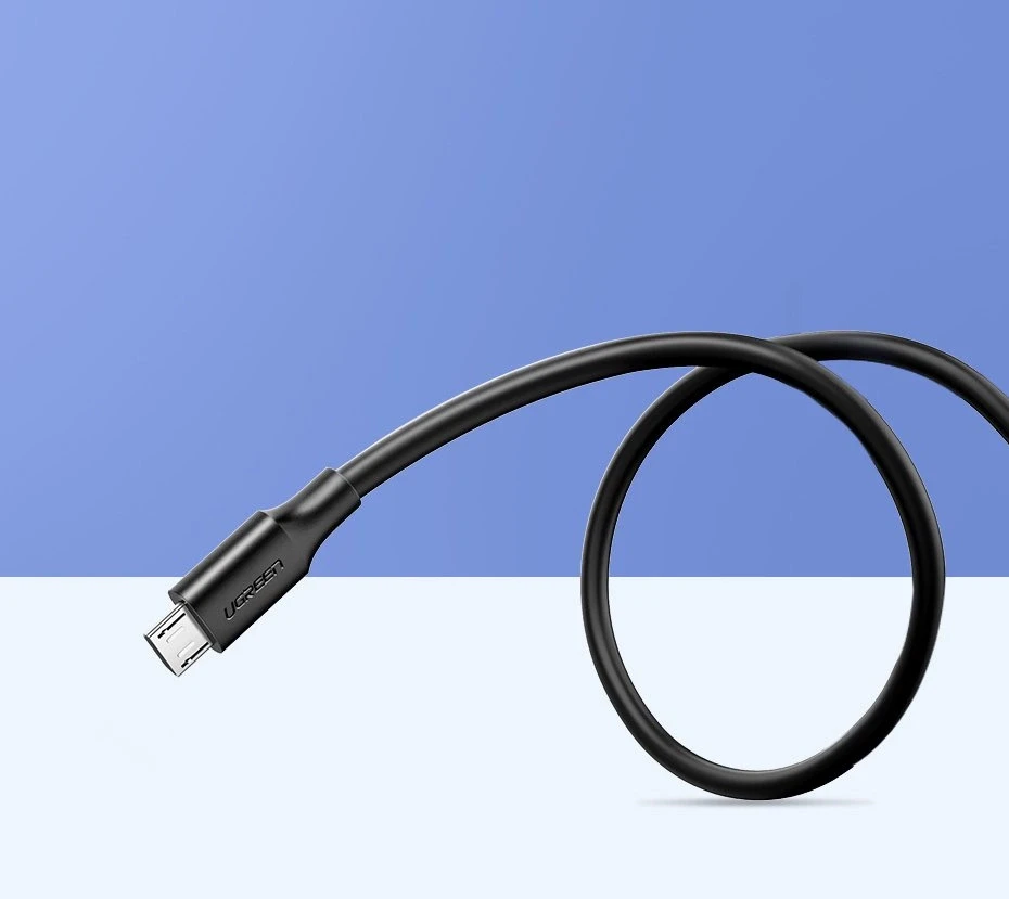 Kabelis Ugreen US289 USB į Micro USB, 2.4 A, 1m