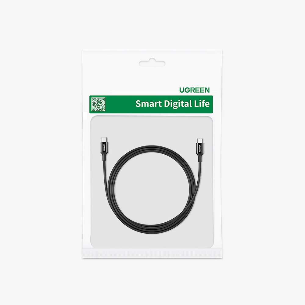 UGREEN US300 USB-C - USB-C laidas 100W 5A 1m