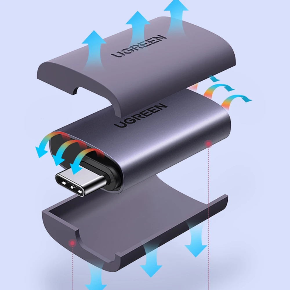 UGREEN US320 USB-C HDMI adapteris - Pilkas