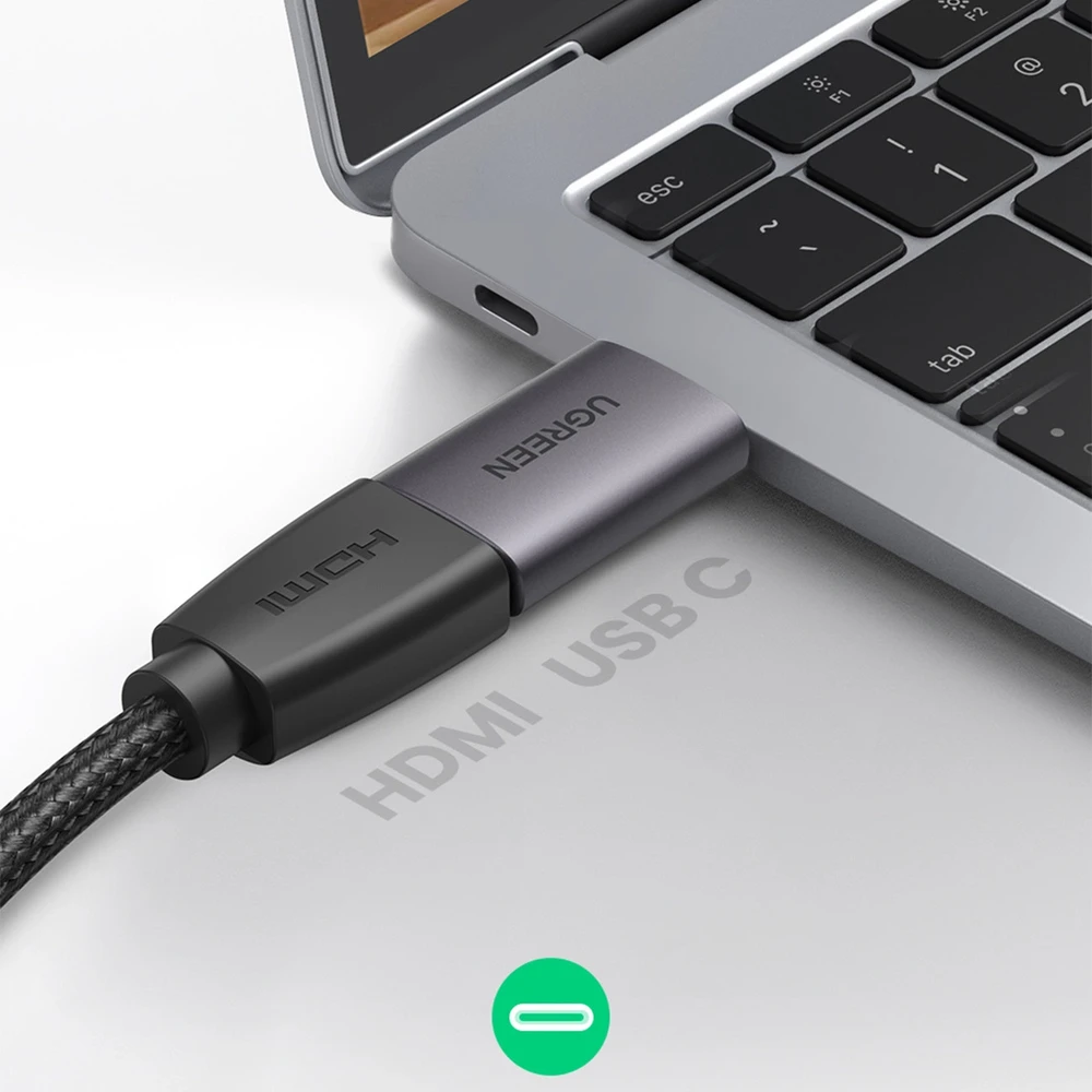 UGREEN US320 USB-C HDMI adapteris - Pilkas