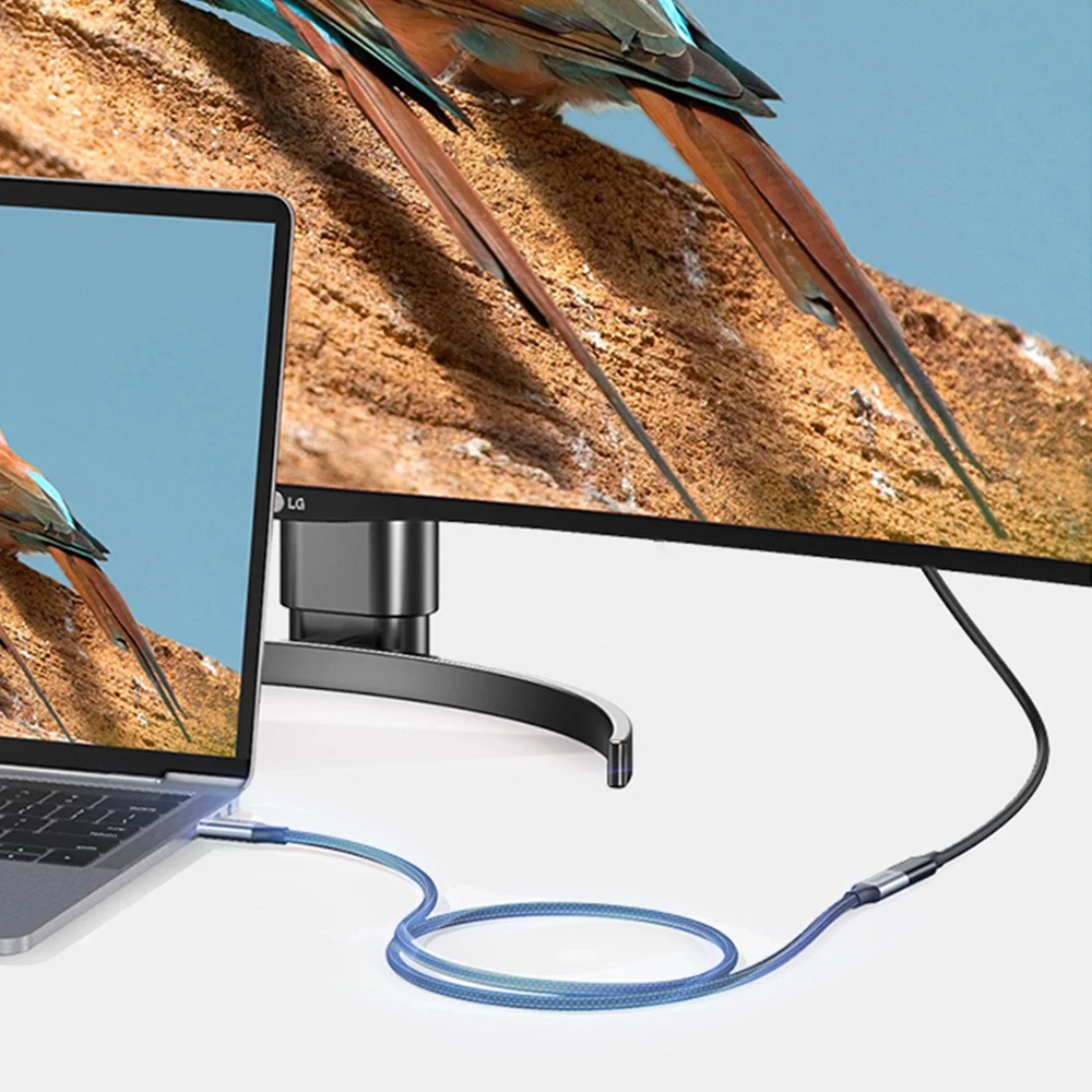 Kabelio nikeliavimas UGREEN US372 USB Type C 3.1 Gen2 nuo vyriškos iki moteriškos 1 m (juodas)