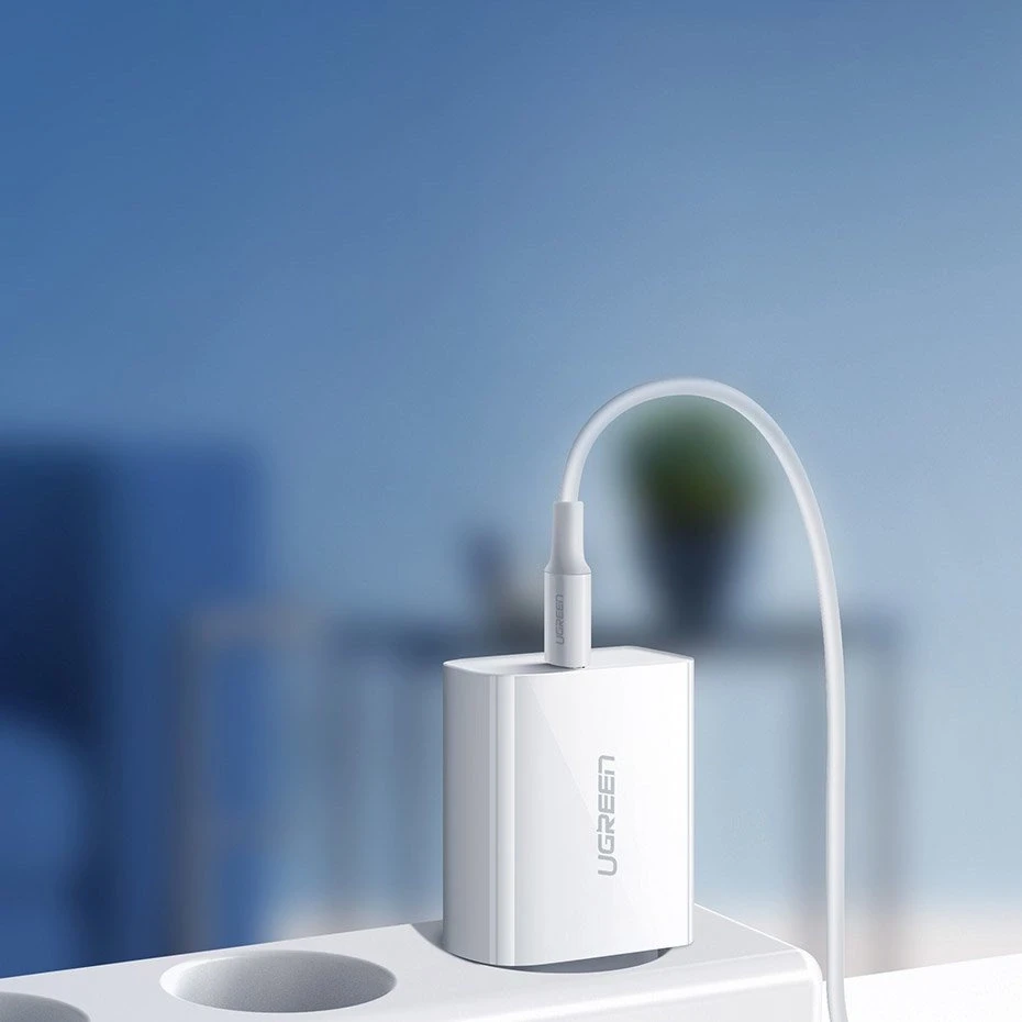 Ugreen USB Power Delivery 3.0 Quick Charge 4.0+ 20 W 3 A tinklo įkroviklis (baltas)