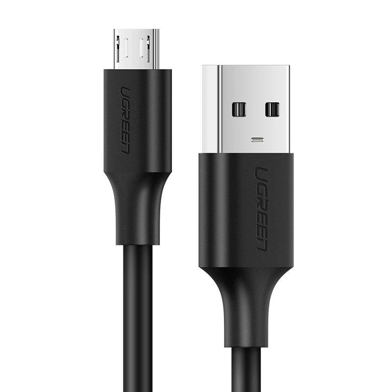 UGREEN micro USB kabelis QC 3.0 2.4A 1.5m - Juodas