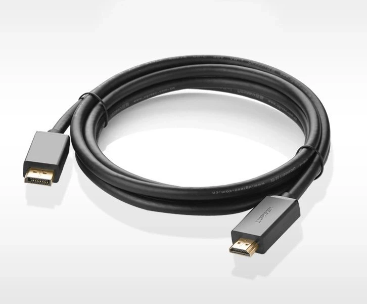 Kabelis Ugreen DP101 DisplayPort to HDMI 2.0m juodas