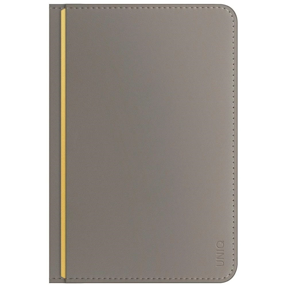 Passport Dėklas UNIQ Belmont RFID pilkos spalvos geltonos spalvos