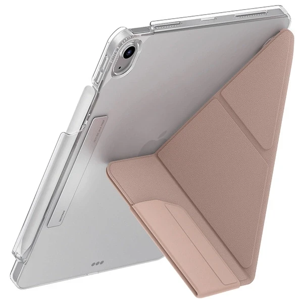 UNIQ Camden Click Apple iPad Air 13″ (2024) Dėklas rožinės spalvos/blush rožinės spalvos