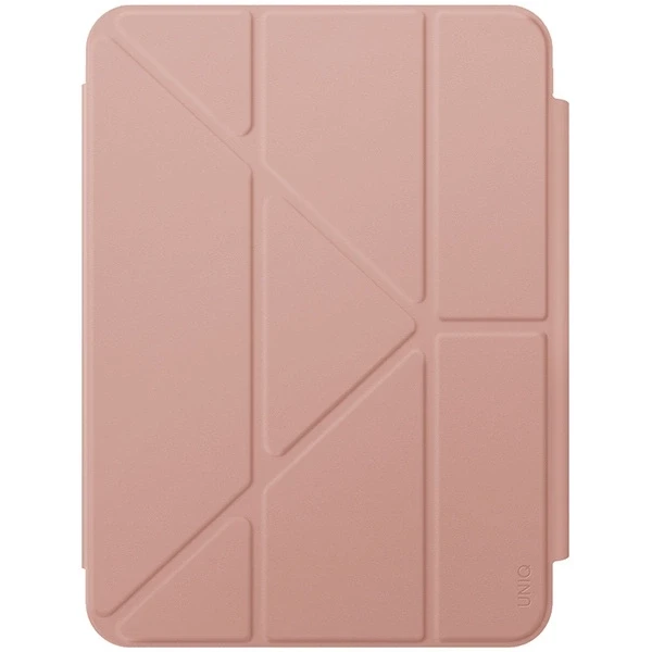 UNIQ Camden Click Apple iPad Air 13″ (2024) Dėklas rožinės spalvos/blush rožinės spalvos