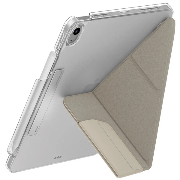 UNIQ Camden Click Apple iPad Air 13" (2024) dėklas smėlio/dramblio kaulo spalvos
