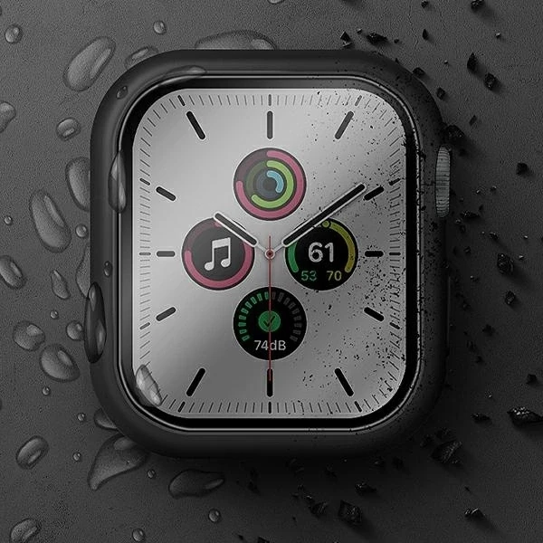 UNIQ Dėklas Nautic Apple Watch Series 7/8/9 45 mm juodos spalvos
