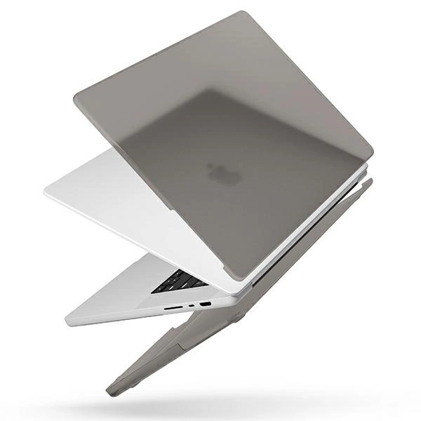 UNIQ Claro Bookdėklas MacBook Pro 16″ (2021) smoke matt pilkos spalvos
