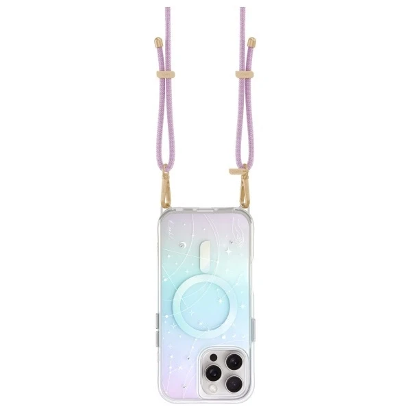 UNIQ dėklas Coehl Celest Apple iPhone 16 Pro Max 6.9" magnetinio įkrovimo opal/iridescent
