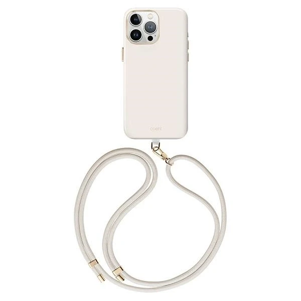 UNIQ Coehl Creme Apple iPhone 15 Pro Max 6.7″ Magnetic Charging Dėklas ivory