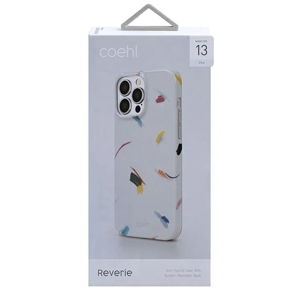 Uniq Coehl Reverie dėklas skirtas iPhone 13 Pro / iPhone 13 - šviesi pilka