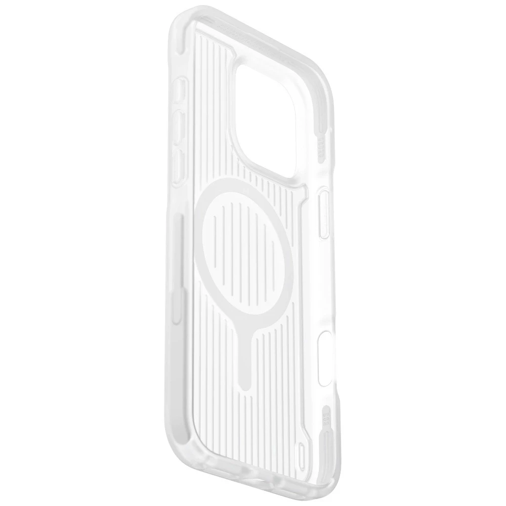 Uniq Combat Active Magclick įkrovimo dėklas, skirtas iPhone 16 Pro - Baltas