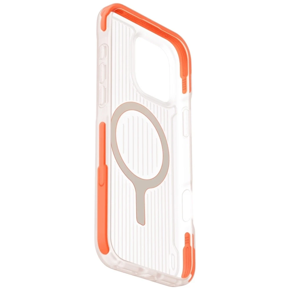 Uniq Combat Active Magclick įkrovimo dėklas, skirtas iPhone 16 Pro - Oranžinis