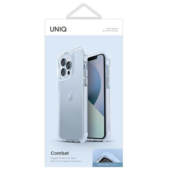 UNIQ dėklas Combat Apple iPhone 13 Pro / 13 6,1" mėlynos spalvos
