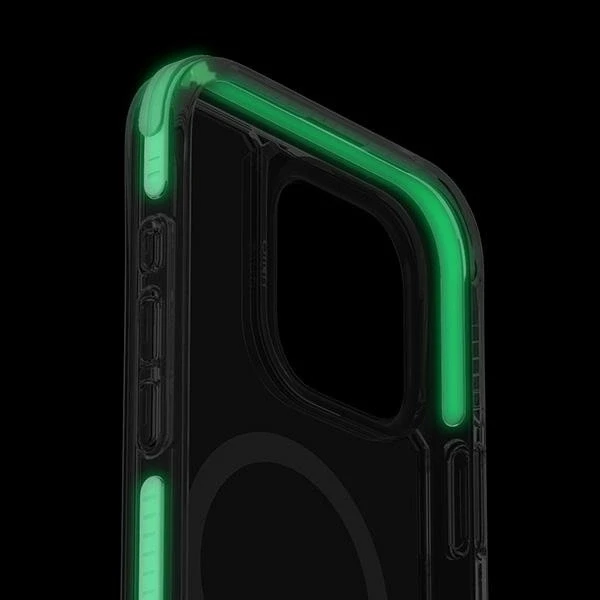 UNIQ dėklas Combat Luminous Apple iPhone 16 Pro 6.3" Magclick Charging baltos spalvos