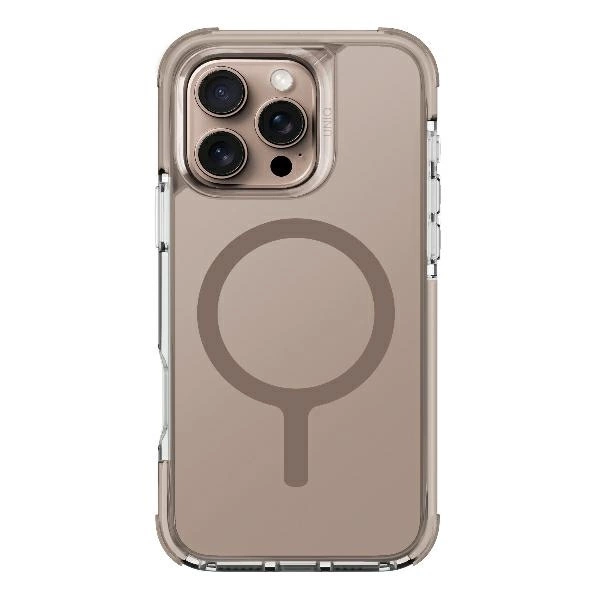 UNIQ dėklas Combat Apple iPhone 16 Pro Max 6.9" Magclick Charging geltonos spalvos