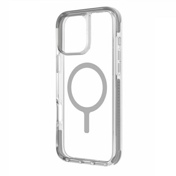 UNIQ dėklas Combat Apple iPhone 16 Pro Max 6.9" Magclick Charging pilkos spalvos