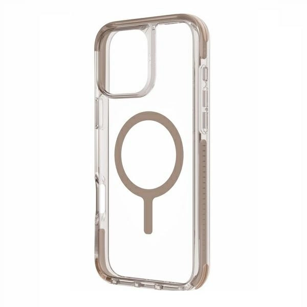 UNIQ dėklas Combat Apple iPhone 16 Pro Max 6.9" Magclick Charging geltonos spalvos