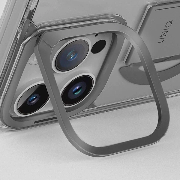 UNIQ Heldro Max Apple iPhone 16 Pro 6.3″ Magclick Charging dėklas auksinis taupe auksinis