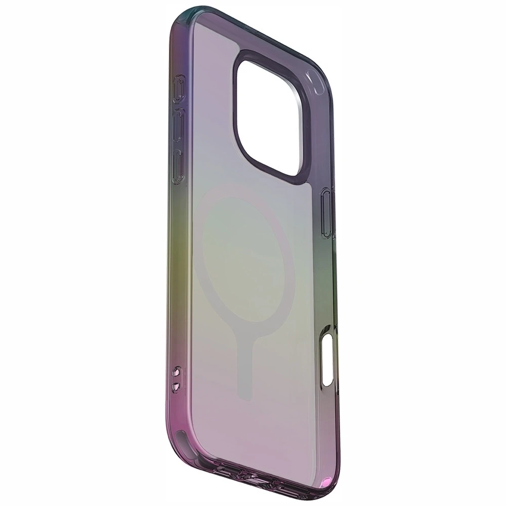 Uniq Iridescia Magclick įkrovimo dėklas, skirtas iPhone 16 Pro - Juodas