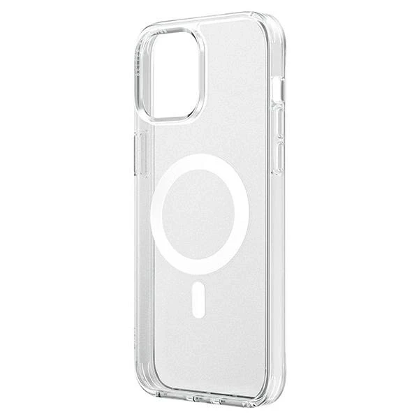 UNIQ LifePro Xtreme dėklas Apple iPhone 14 Plus / 15 Plus 6,7" Magclick Charging, skaidrus, šerkšno spalvos