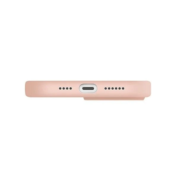 UNIQ Lino Dėklas Apple iPhone 13 / 14 / 15 6,1″ blush rožinės spalvos