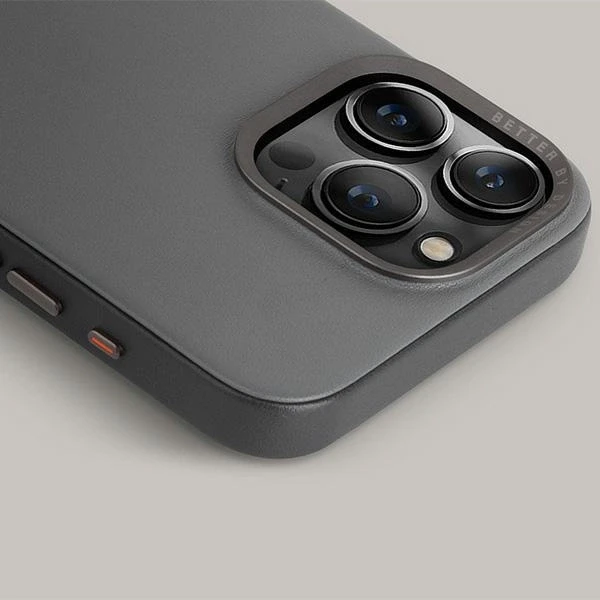 UNIQ dėklas Lyden DS Apple iPhone 15 Pro 6.1″Magclick Charging pilkos ir juodos spalvos