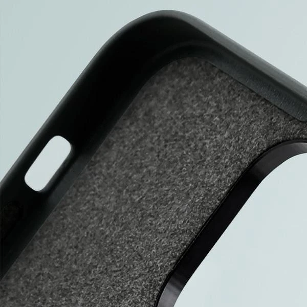 UNIQ dėklas Lyden DS Apple iPhone 15 Pro 6.1″Magclick Charging pilkos ir juodos spalvos