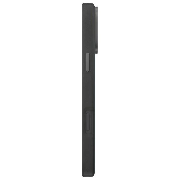UNIQ dėklas Lyden DS Apple iPhone 16 Pro 6.3″ Magclick Charging washed mėlynas-juodos spalvos