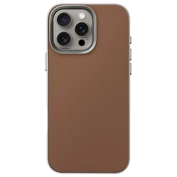 UNIQ dėklas Lyden DS Apple iPhone 16 Pro 6.3″ Magclick Charging carmel-ivory
