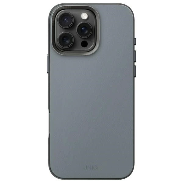 UNIQ dėklas Lyden DS Apple iPhone 16 Pro 6.3″ Magclick Charging washed mėlynas-juodos spalvos