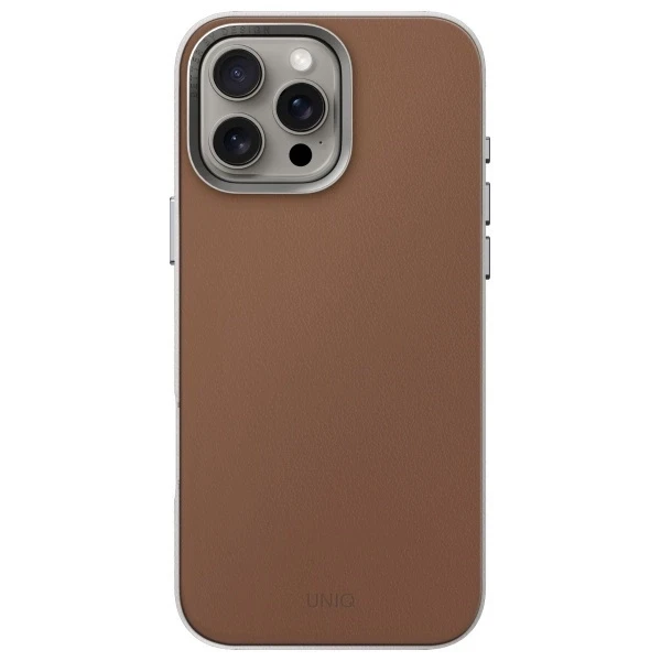 UNIQ dėklas Lyden DS Apple iPhone 16 Pro Max 6.9″ Magclick Charging carmel-ivory