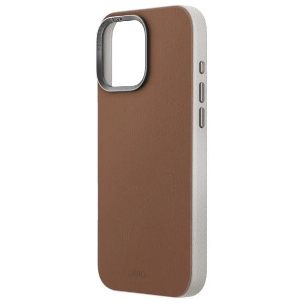 UNIQ dėklas Lyden DS Apple iPhone 16 Pro Max 6.9″ Magclick Charging carmel-ivory