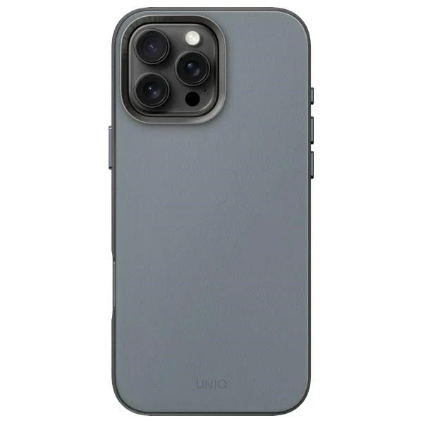 UNIQ dėklas Lyden DS Apple iPhone 16 Pro Max 6.9″ Magclick Charging washed mėlynas-juodos spalvos
