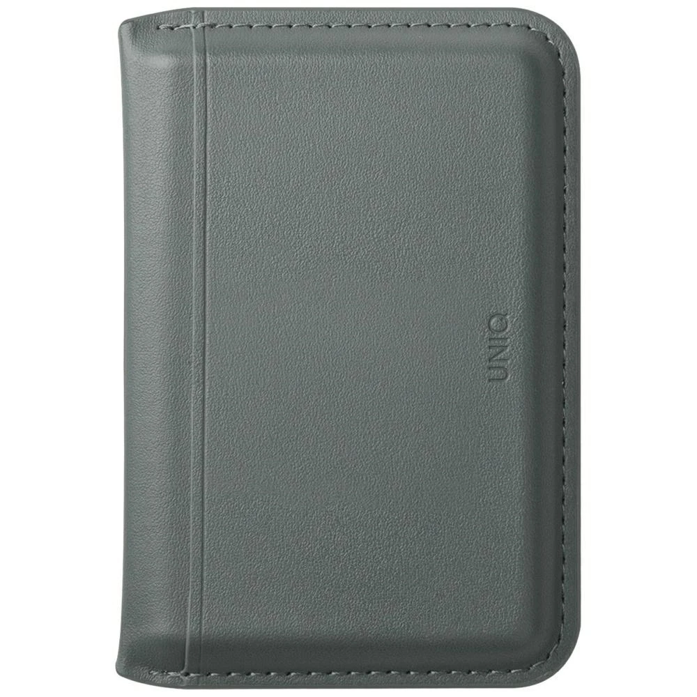 Dėklas Uniq Lyden DS RFID magnetinė piniginė su telefono stoveliu - Žalias