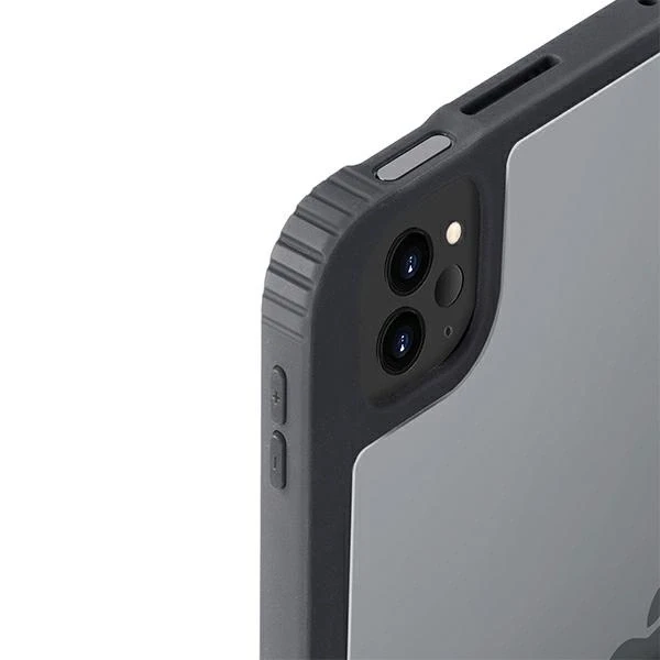 UNIQ Moven Dėklas Apple iPad 10.2″ (2021/2020/2019) charcoal pilkos spalvos